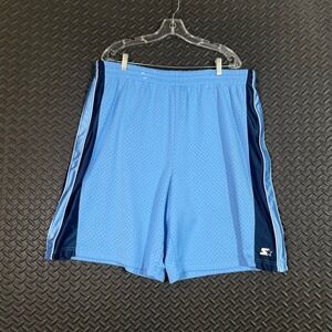 Vintage Starter Carolina Blue‎ Basketball Athletic Training Shorts Men's 2XL